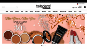 What Bellapierre.com website looked like in 2023 (1 year ago)