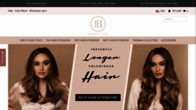 What Bombayhair.com website looked like in 2023 (1 year ago)