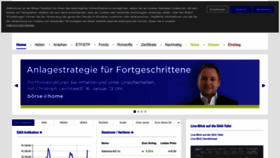 What Boerse-frankfurt.de website looked like in 2023 (1 year ago)