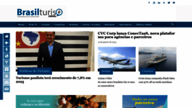 What Brasilturis.com.br website looked like in 2023 (1 year ago)