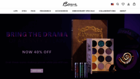 What Besamecosmetics.com website looked like in 2023 (1 year ago)