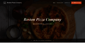 What Bostonpizzacompany.com.au website looked like in 2023 (1 year ago)