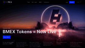 What Bitmex.com website looked like in 2023 (2 years ago)