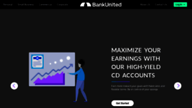 What Bankunited.com website looked like in 2023 (1 year ago)