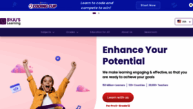 What Byjus.com website looked like in 2023 (1 year ago)