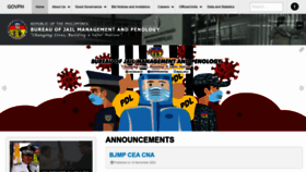 What Bjmp.gov.ph website looked like in 2023 (2 years ago)