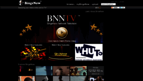 What Bingenow.com website looked like in 2023 (1 year ago)