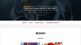 What Bleach.live website looked like in 2023 (1 year ago)