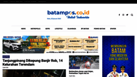 What Batampos.co.id website looked like in 2023 (1 year ago)