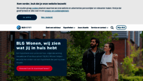 What Blg.nl website looked like in 2023 (1 year ago)