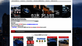 What Bmwcarplace.com website looked like in 2023 (1 year ago)