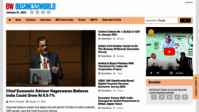 What Businessworld.in website looked like in 2023 (1 year ago)