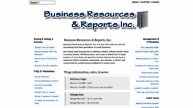 What Brrinc.org website looked like in 2023 (2 years ago)