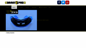 What Brainpads.com website looked like in 2023 (1 year ago)