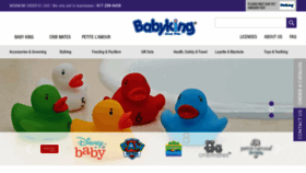 What Babyking.com website looked like in 2023 (1 year ago)