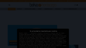 What Bekiahoroscopo.com website looked like in 2023 (1 year ago)