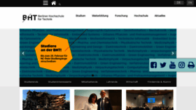 What Beuth-hochschule.de website looked like in 2023 (1 year ago)
