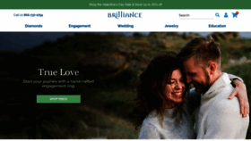 What Brilliance.com website looked like in 2023 (1 year ago)