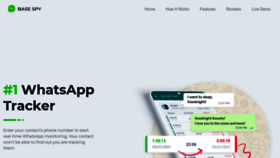 What Basespy.com website looked like in 2023 (1 year ago)