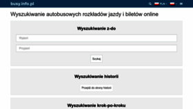 What Busy.info.pl website looked like in 2023 (1 year ago)