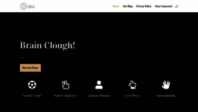 What Brianclough.co.uk website looked like in 2023 (1 year ago)