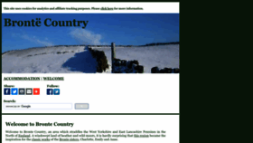 What Bronte-country.com website looked like in 2023 (1 year ago)