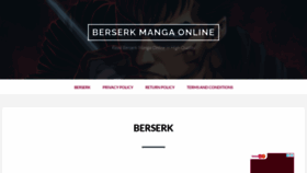 What Berserkmangaa.com website looked like in 2023 (1 year ago)