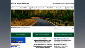 What Beechgrove.com website looked like in 2023 (1 year ago)