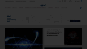 What Bbva.com website looked like in 2023 (1 year ago)