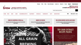 What Brewuk.co.uk website looked like in 2023 (1 year ago)