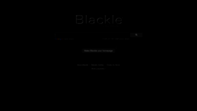 What Blackle.com website looked like in 2023 (1 year ago)