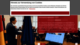 What Bundessozialgericht.de website looked like in 2023 (1 year ago)