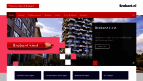 What Brabant.nl website looked like in 2023 (1 year ago)