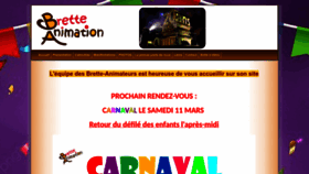 What Brette-animation.fr website looked like in 2023 (1 year ago)