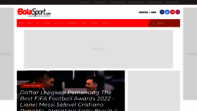 What Bolasport.com website looked like in 2023 (1 year ago)