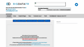 What Big-data-fr.com website looked like in 2023 (1 year ago)