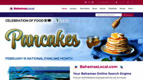 What Bahamaslocal.com website looked like in 2023 (1 year ago)