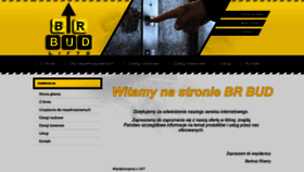 What Brbud.pl website looked like in 2023 (1 year ago)