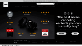 What Bose.com website looked like in 2023 (1 year ago)