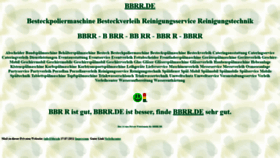 What Bbrr.de website looked like in 2023 (3 years ago)
