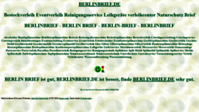 What Berlinbrief.de website looked like in 2023 (2 years ago)