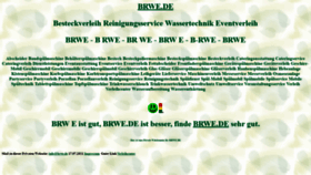 What Brwe.de website looked like in 2023 (2 years ago)