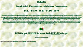 What Buio.de website looked like in 2023 (1 year ago)