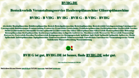 What Bvhg.de website looked like in 2023 (2 years ago)
