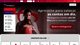 What Banco.bradesco website looked like in 2023 (2 years ago)