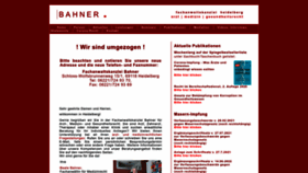 What Beatebahner.de website looked like in 2023 (1 year ago)