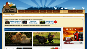 What Backyardchickens.com website looked like in 2023 (1 year ago)