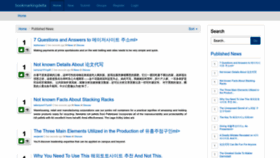 What Bookmarkingdelta.com website looked like in 2023 (2 years ago)