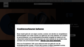 What Bose.nl website looked like in 2023 (1 year ago)