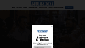 What Bluesmoke.com website looked like in 2023 (1 year ago)